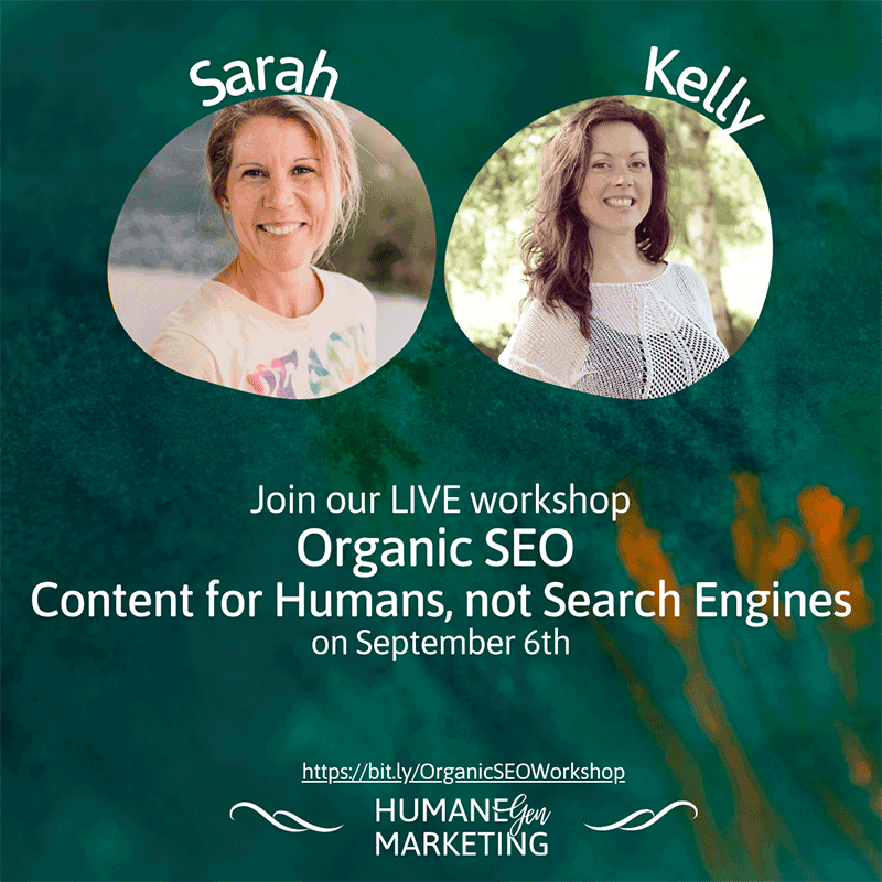 Organic SEO workshop