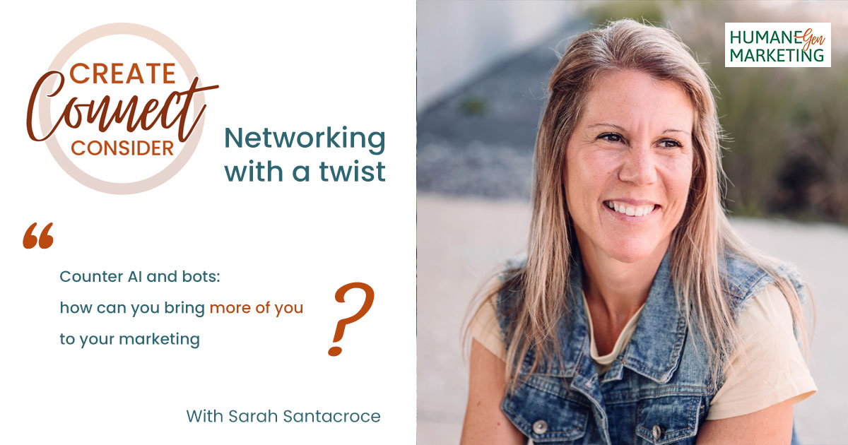 Sarah Santacroce, Humane Marketing